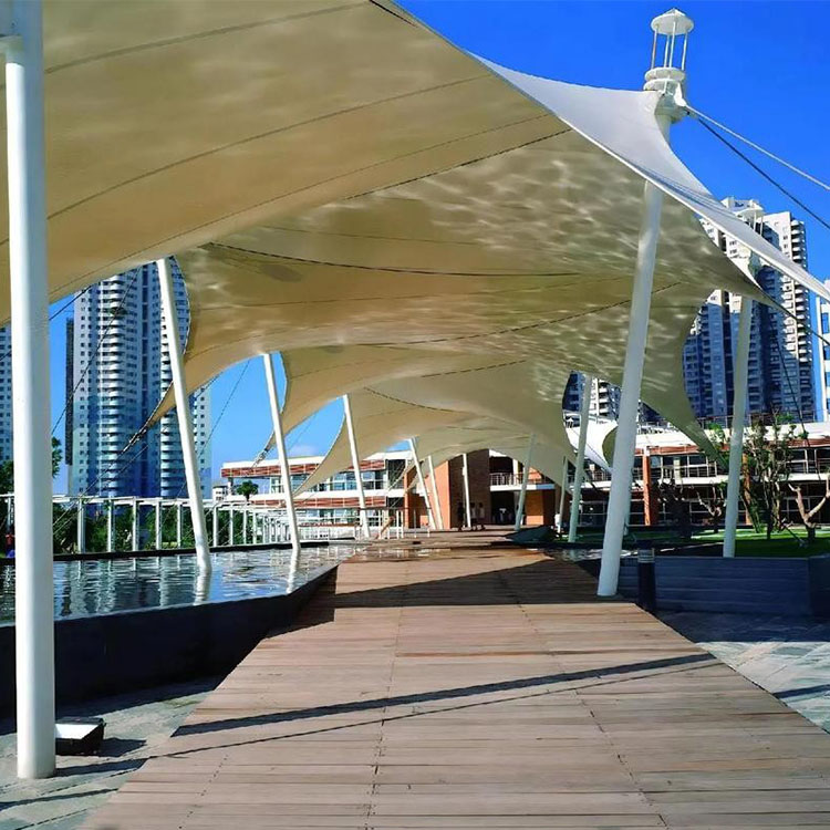 新田县膜结构景观棚