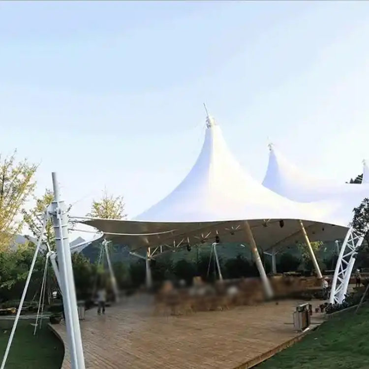 新田县膜结构景观棚