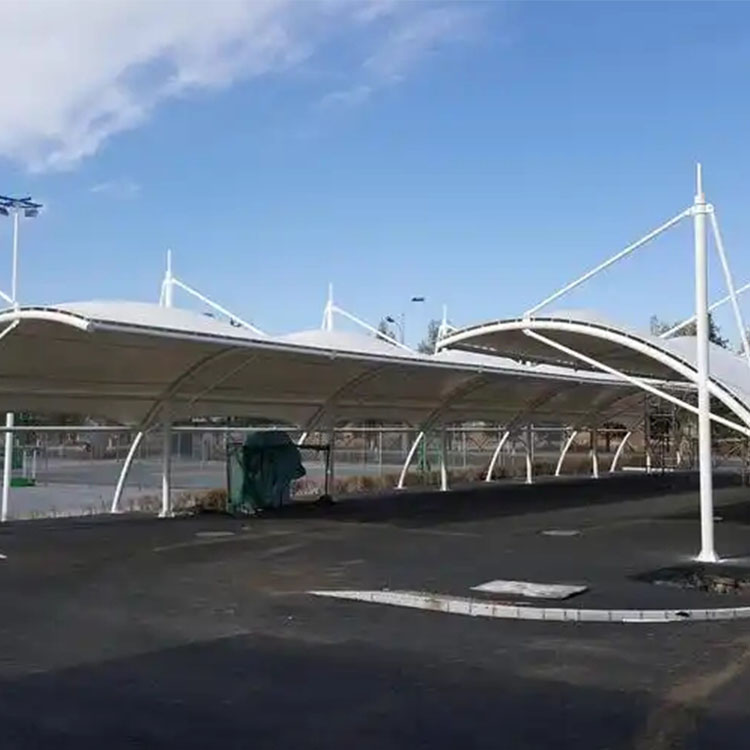 新田县膜结构电动车棚