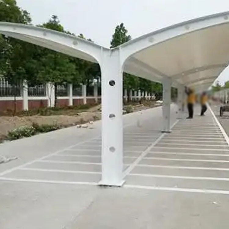 新田县膜结构电动车棚